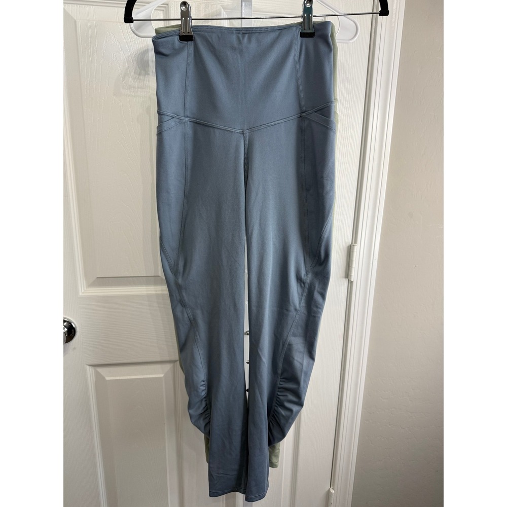 All In Motion Women Leggings Size XS 3 Pairs Of Workout Pants Red Blue Green